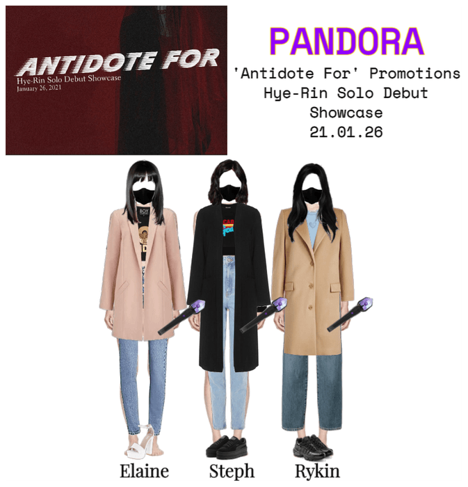 PANDORA 'Antidote For' Hye-Rin Promotions