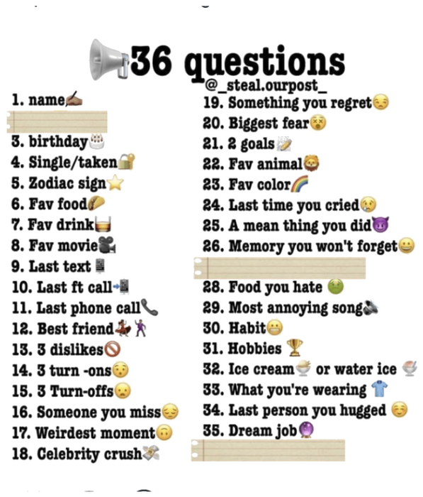 ask me questions