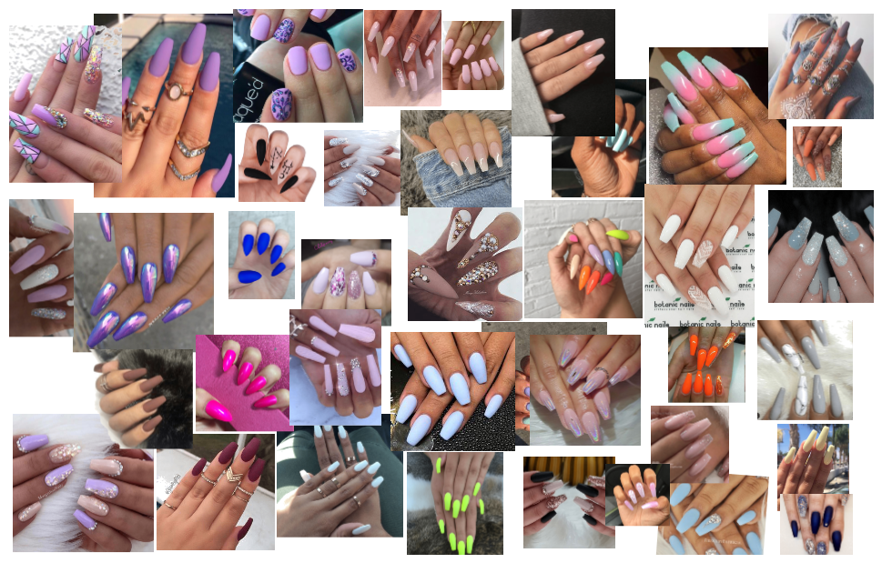 all the nails that i have done before