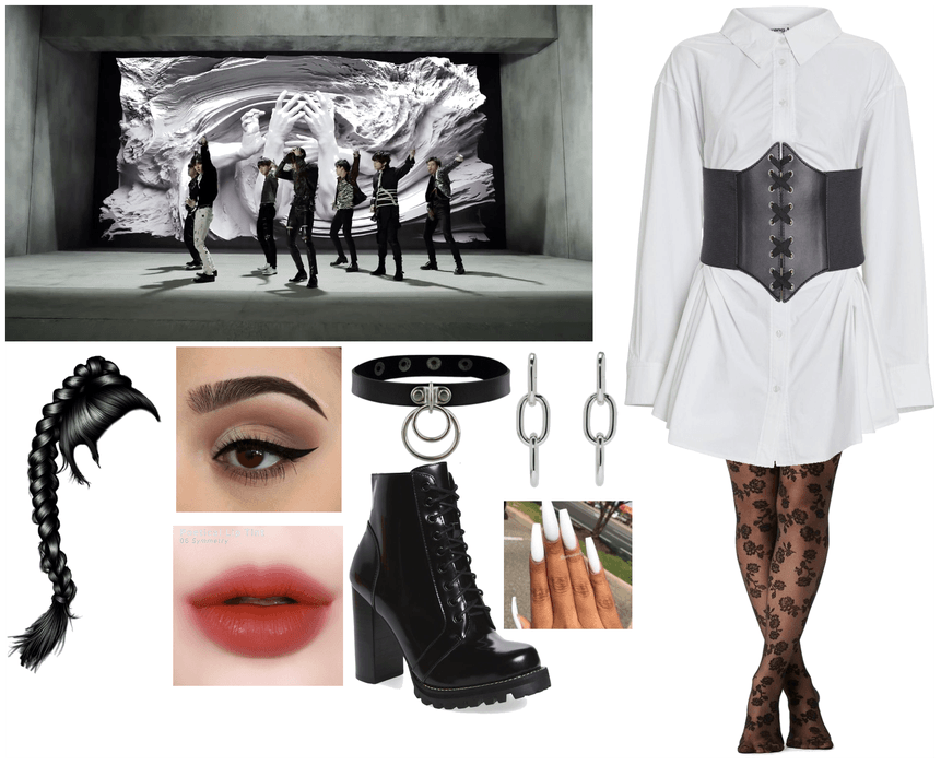 BTS Fake Love Outfit Idea Look 1