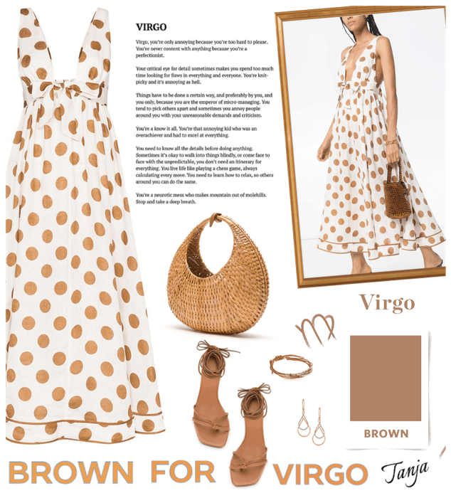 Brown for Virgo
