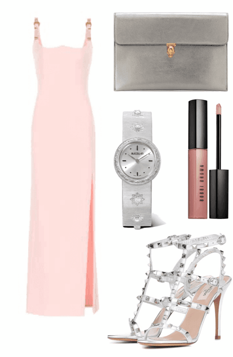 Silver & Pink