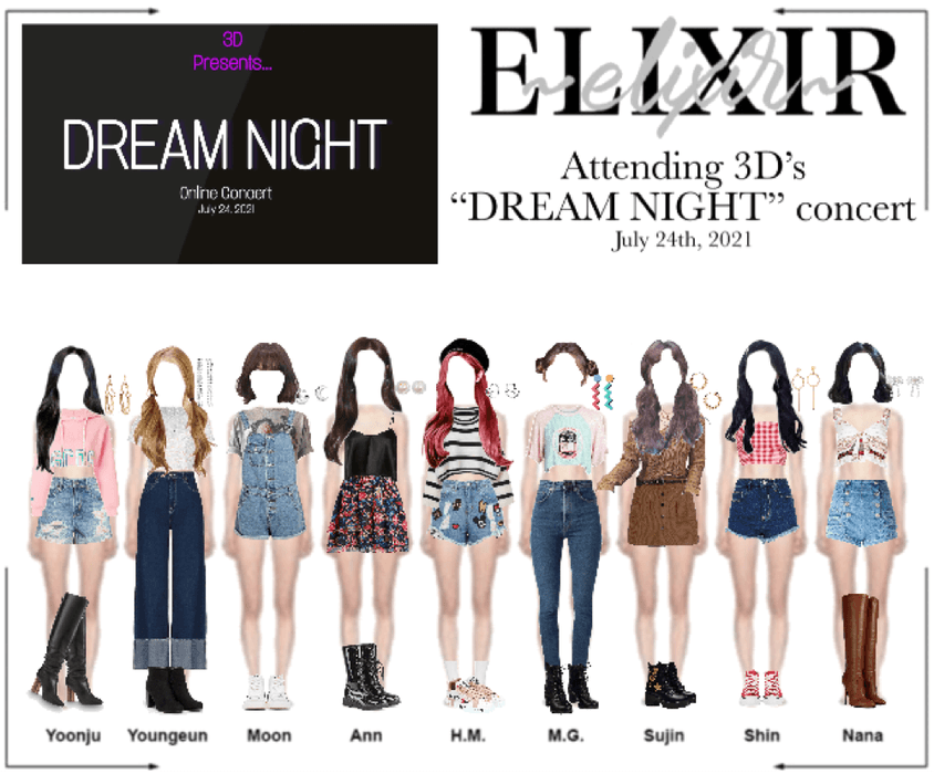 ELIXIR (엘릭서). | At 3D’s Dream Night concert
