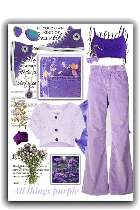 #mystyle in Lilac and Lavender