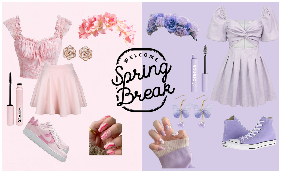 Pink spring VS Purple spring