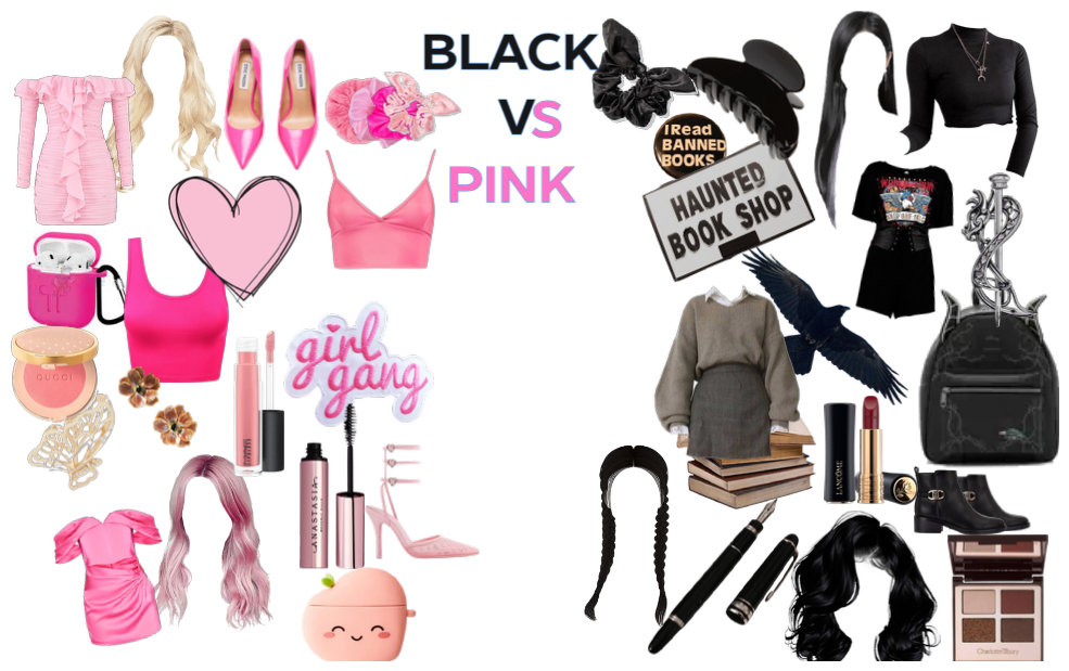 Black Versus Pink