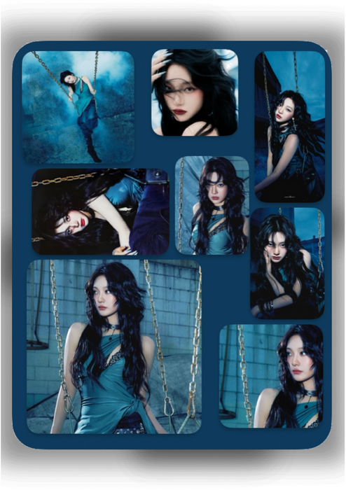 Hayun Concept Photos ‘Drama’ - Blue
