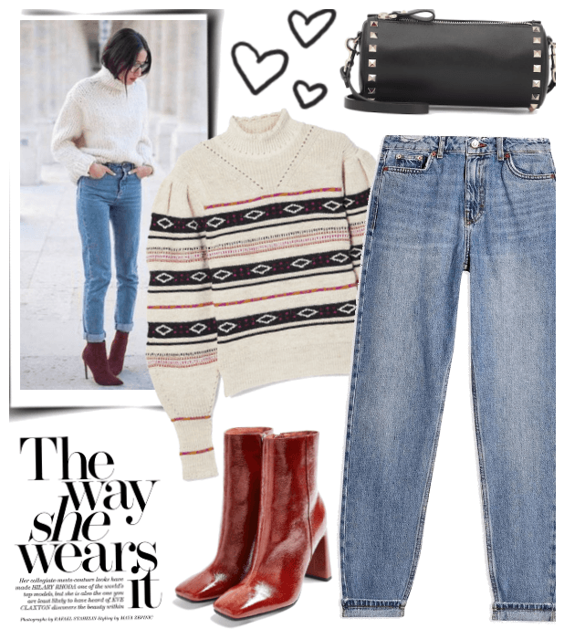Timeless & comfy mom jeans