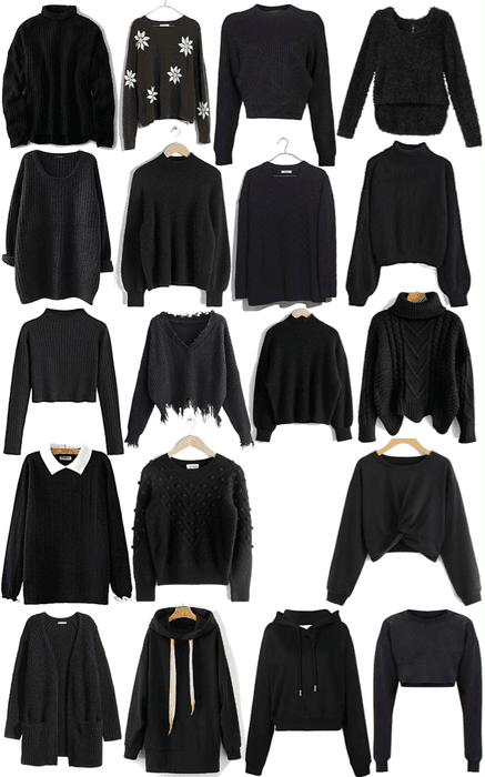 Black Sweaters