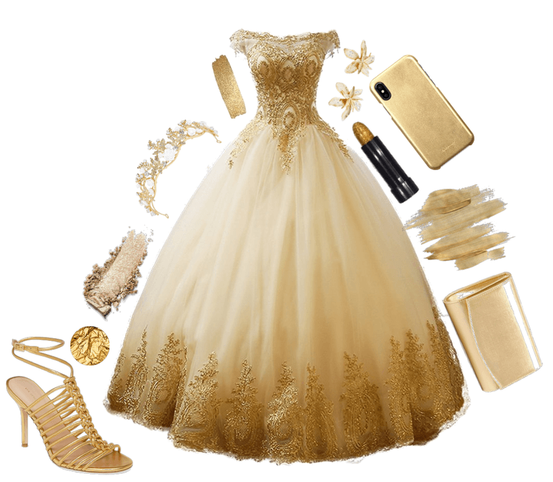 Gold Outfit| 1000 Likes!