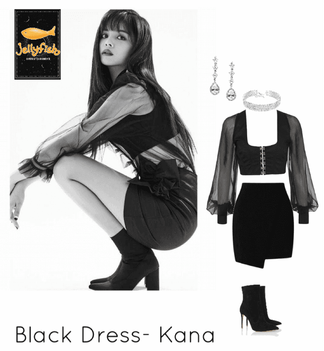 Black Dress teaser photos: Kana