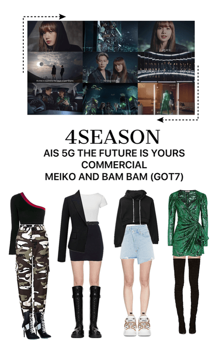 -4SEASON- AIS 5G THE FUTURE IS YOURS COMMERCIAL (MEIKO AND BAM BAM (Got7)