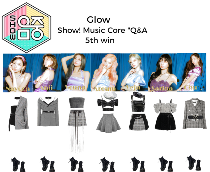 Glow Show! Music core "Q&A" 5th win