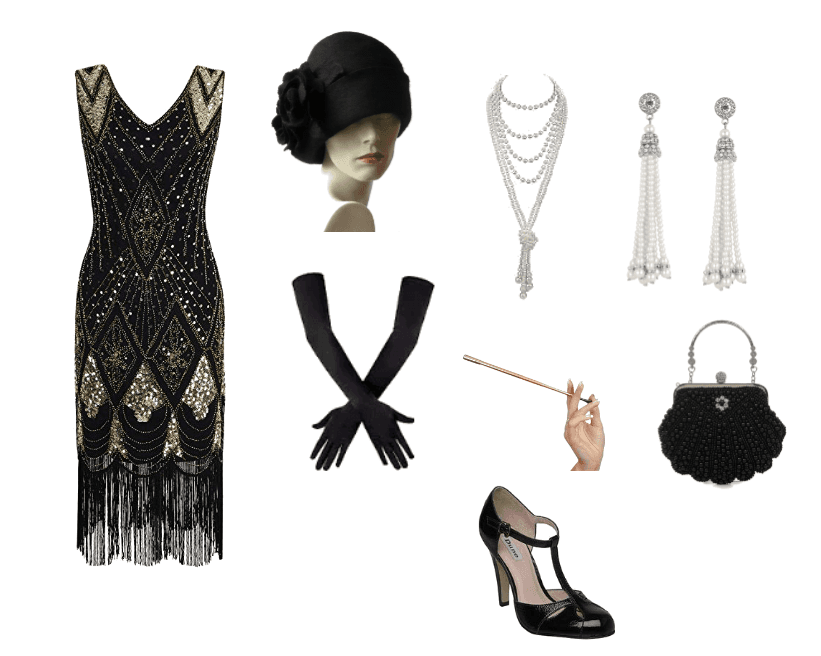 flapper girl outfits 1920s