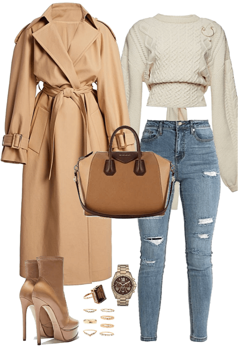 camel trench