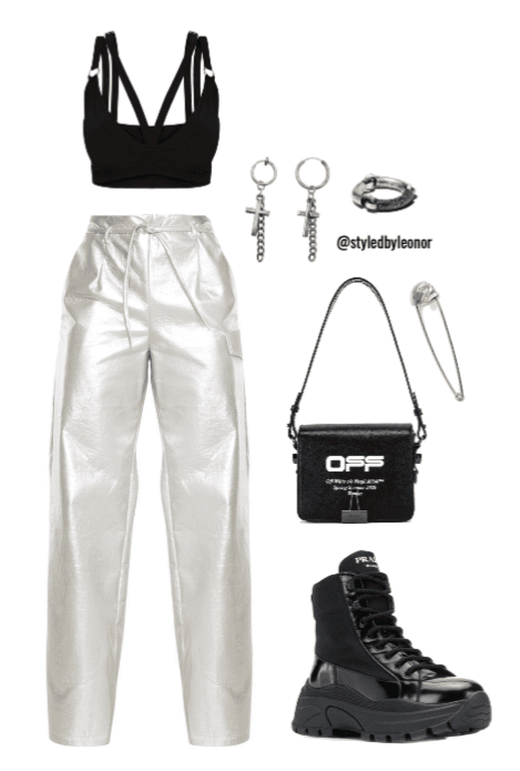Futuristic Edgy Outfit
