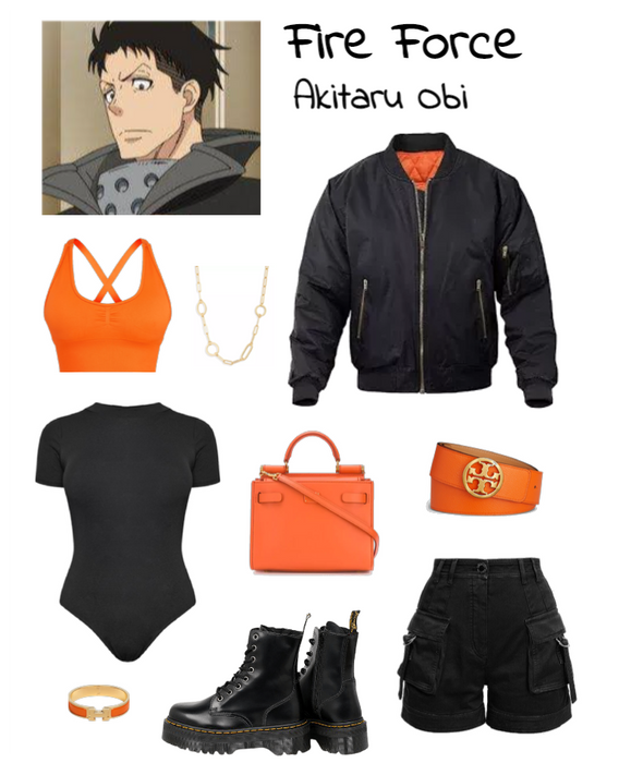 Fire Force: Akitaru Obi Inspired Outfit