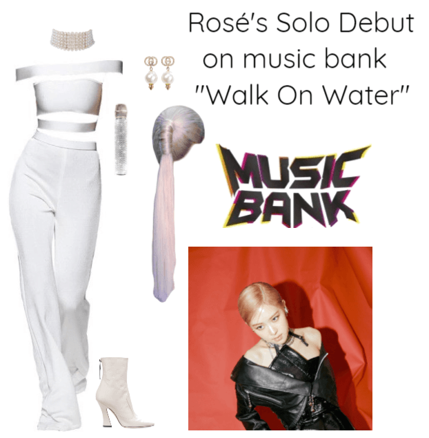Rosé's Solo Debut    on music bank  "Walk On Water