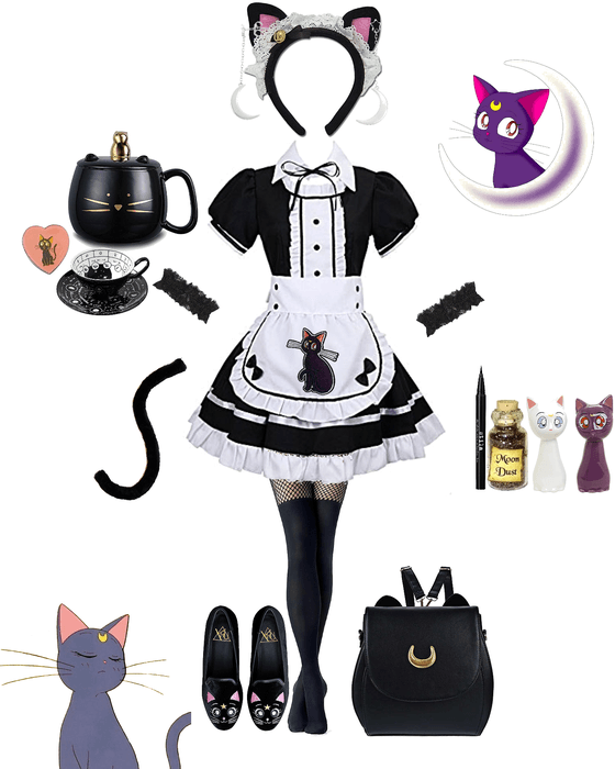 Luna maid Cafe outfit