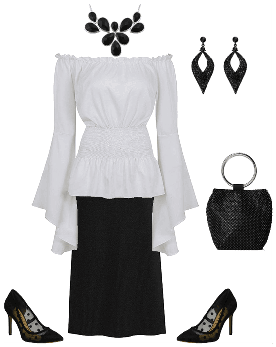 Dress Up in Black and White