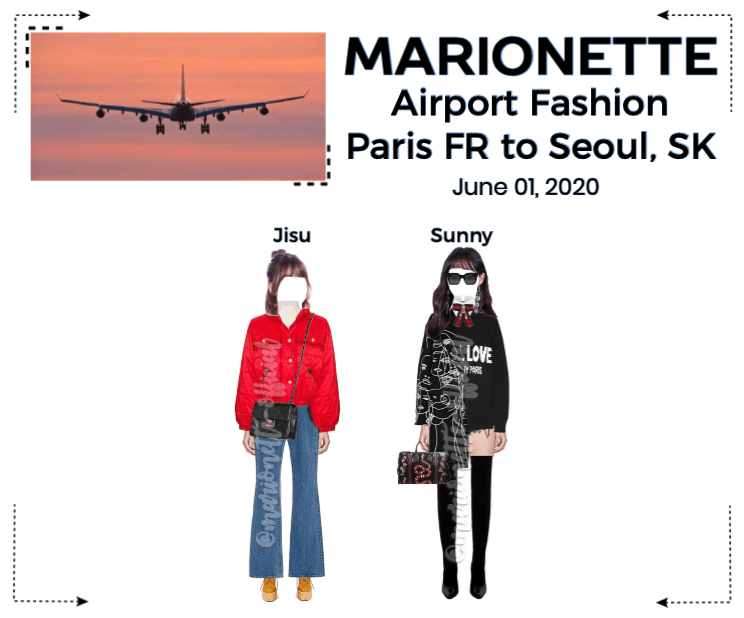 MARIONETTE (마리오네트) [JISU & SUNNY] Airport Fashion
