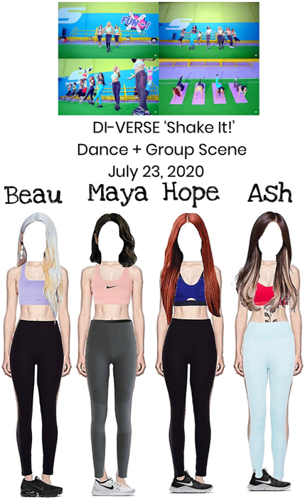 DI-VERSE ‘Shake It!’ MV Dance & Group Scene
