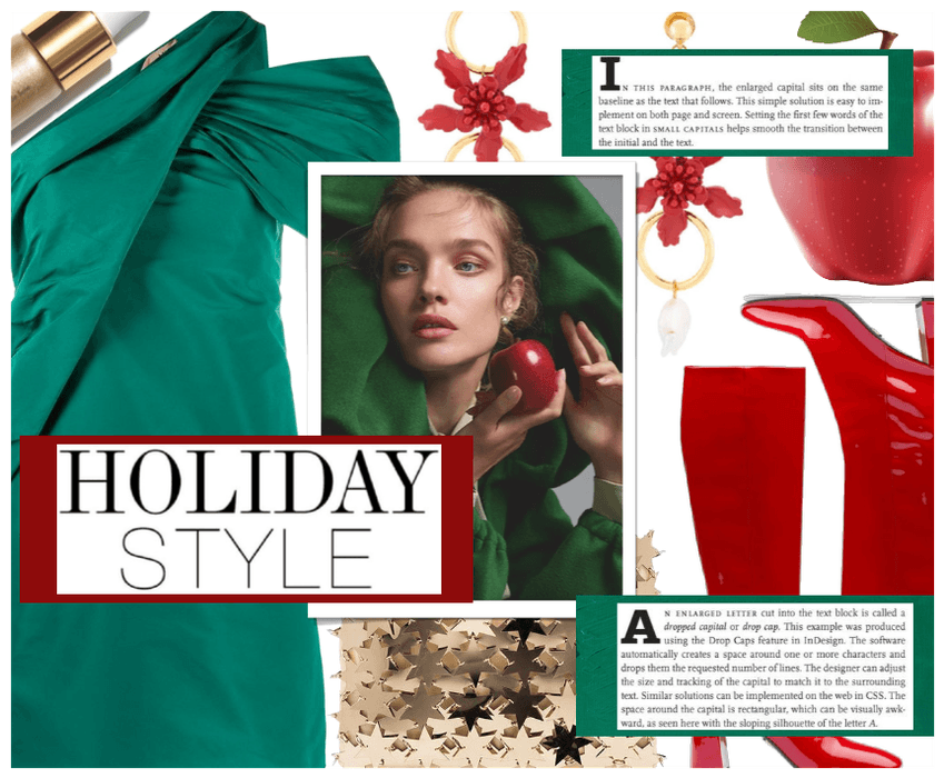 Holiday Trend: Green & Red ( 12.20.2020 )