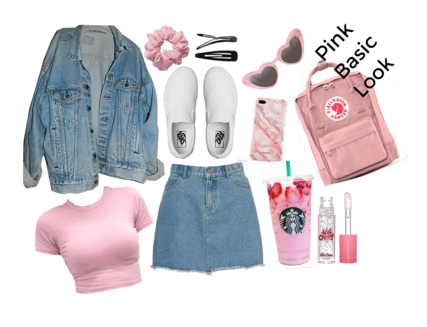 Pink Basic Look