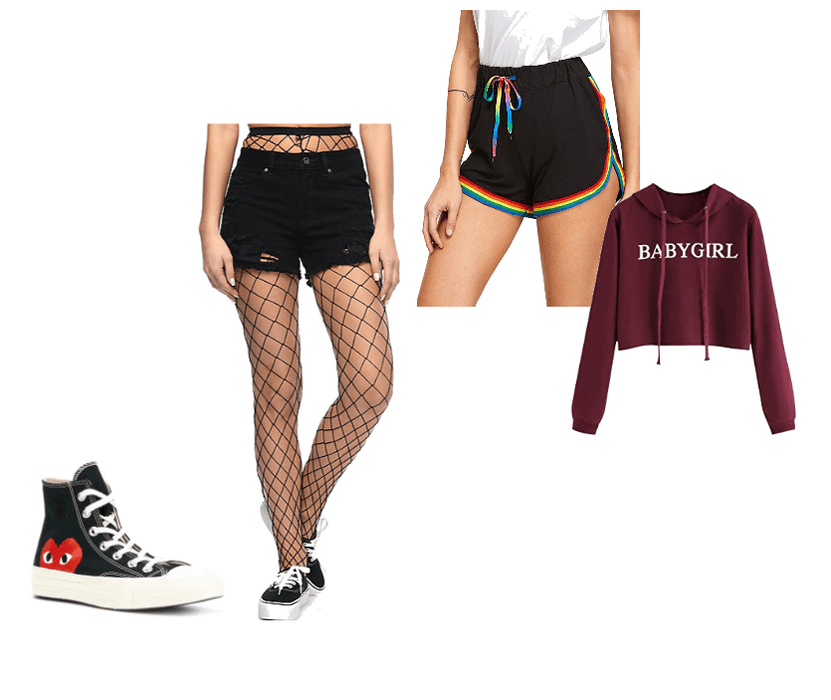 Rollerskating outfit