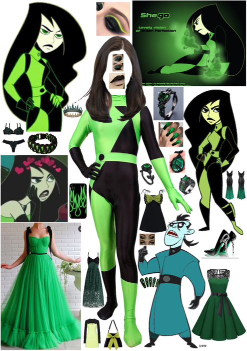 OC Outfit: Shego from Kim Possiblt