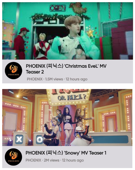 PHOENIX (피닉스) Christmas EveL + Snowy MV Teasers 2