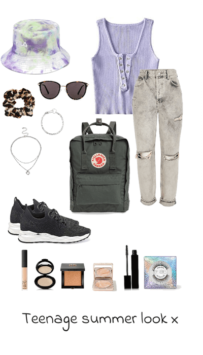 A typical teenager  summer look