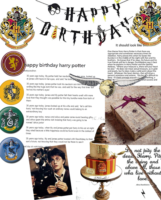 Harry Potter birthday