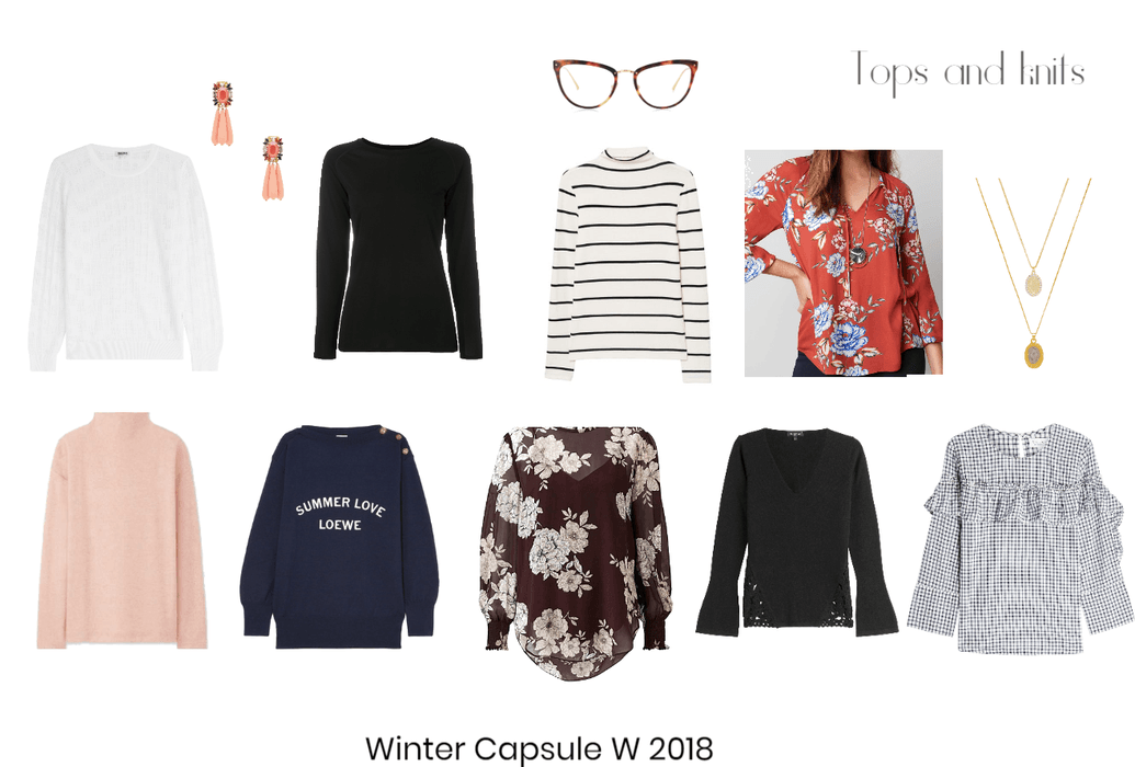 Winter capsule 2018- tops and knits