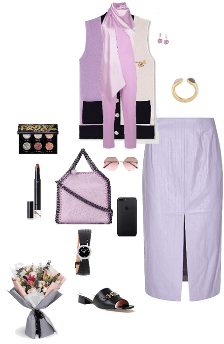 Lilac color day