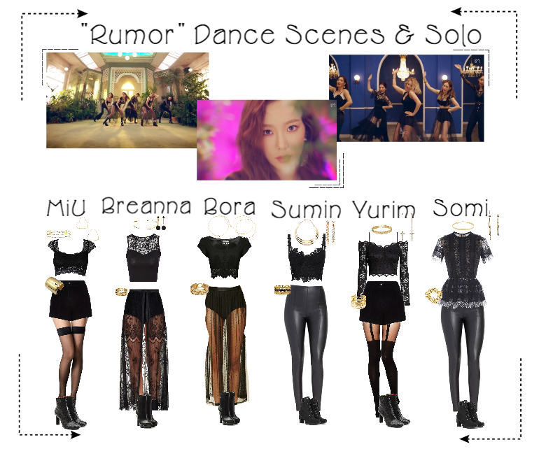 《6mix》'Rumor' Music Video Filming