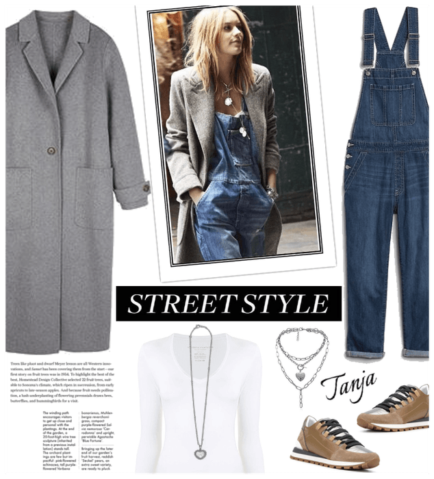 How to Wear Overalls in the Fall and Winter