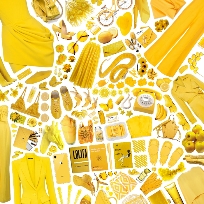 All in yellow