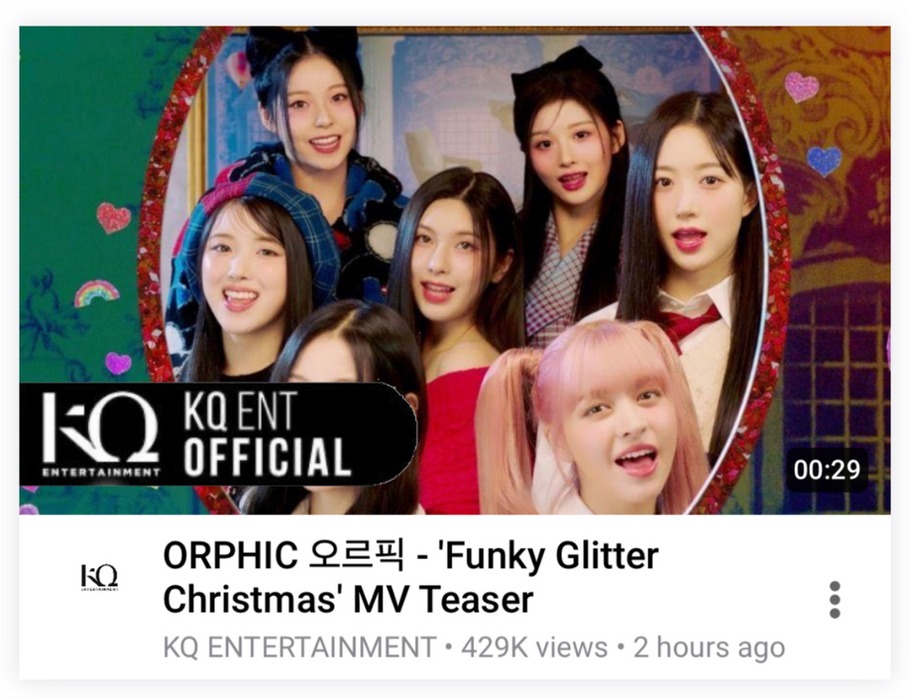 ORPHIC (오르픽) ‘Funky Glitter Christmas’ MV Teaser