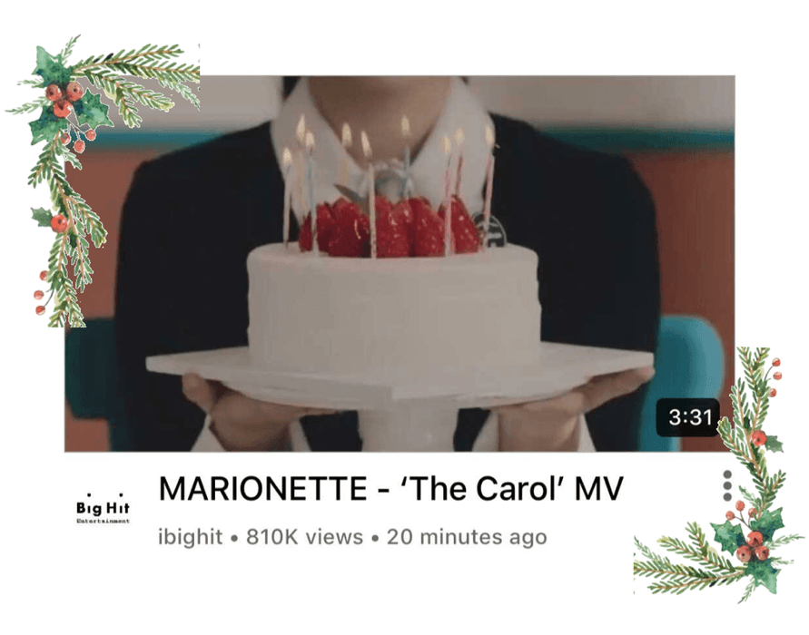 {MARIONETTE} ‘The Carol’ OFFICIAL MV