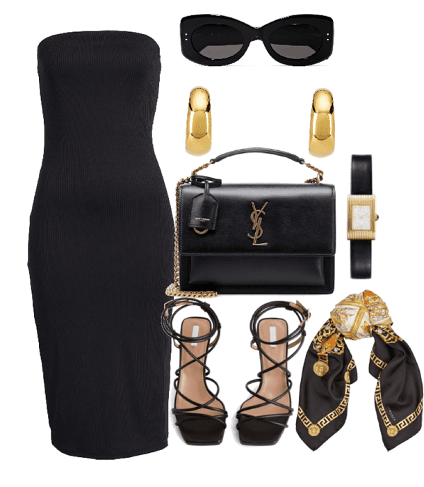 black and gold is one of favorite combos