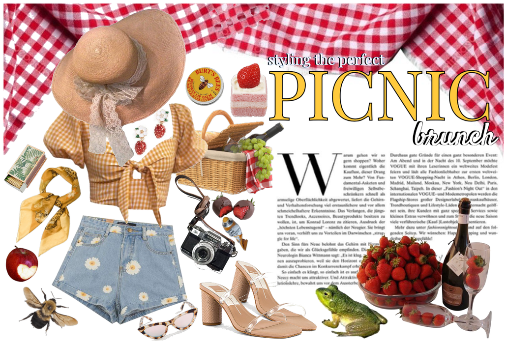 my first outfit! picnic edition :)