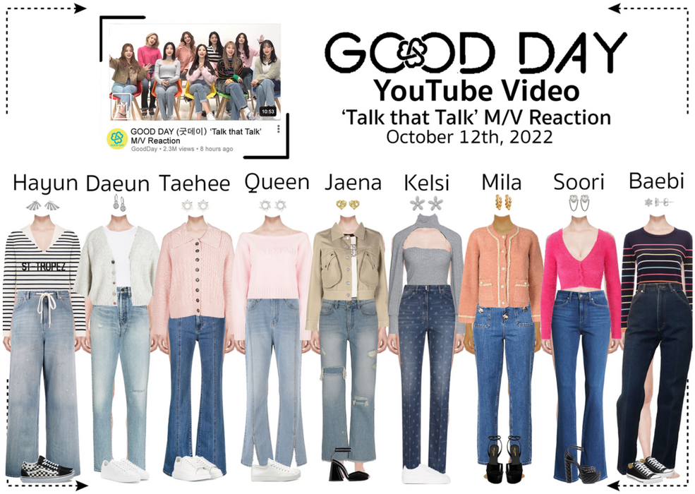 GOOD DAY (굿데이) 'Talk that Talk' MV Reaction