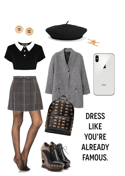 fancy school outfit