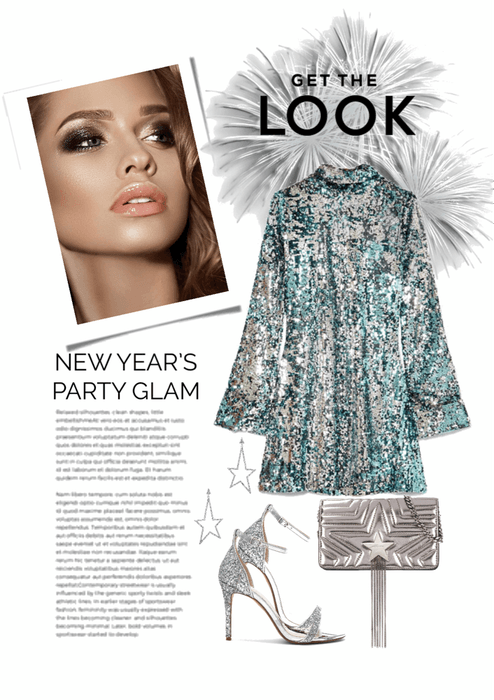 new year’s party glam - get the look