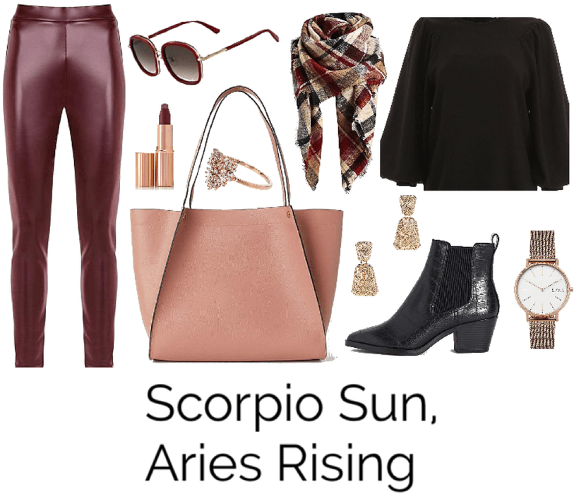 Scorpio Sun, Aries Rising
