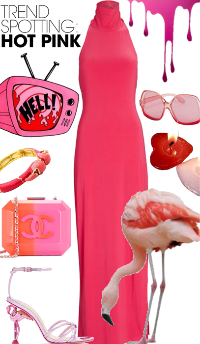 pink hot flamingo 🦩