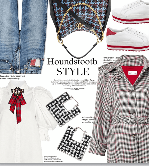 Houndstooth style