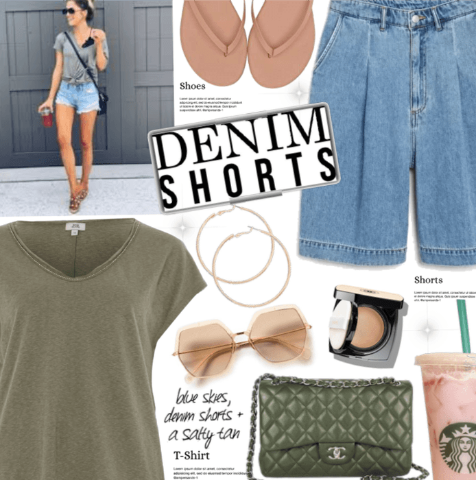 Denim shorts #3