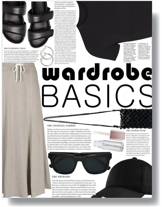 wardrobe basics 🖤